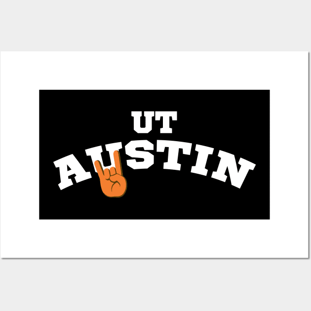 UT Austin Longhorn Wall Art by outrigger